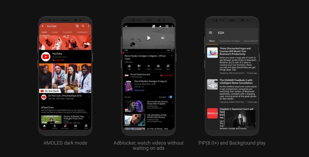 Alternatives to YouTube Premium Mod APK